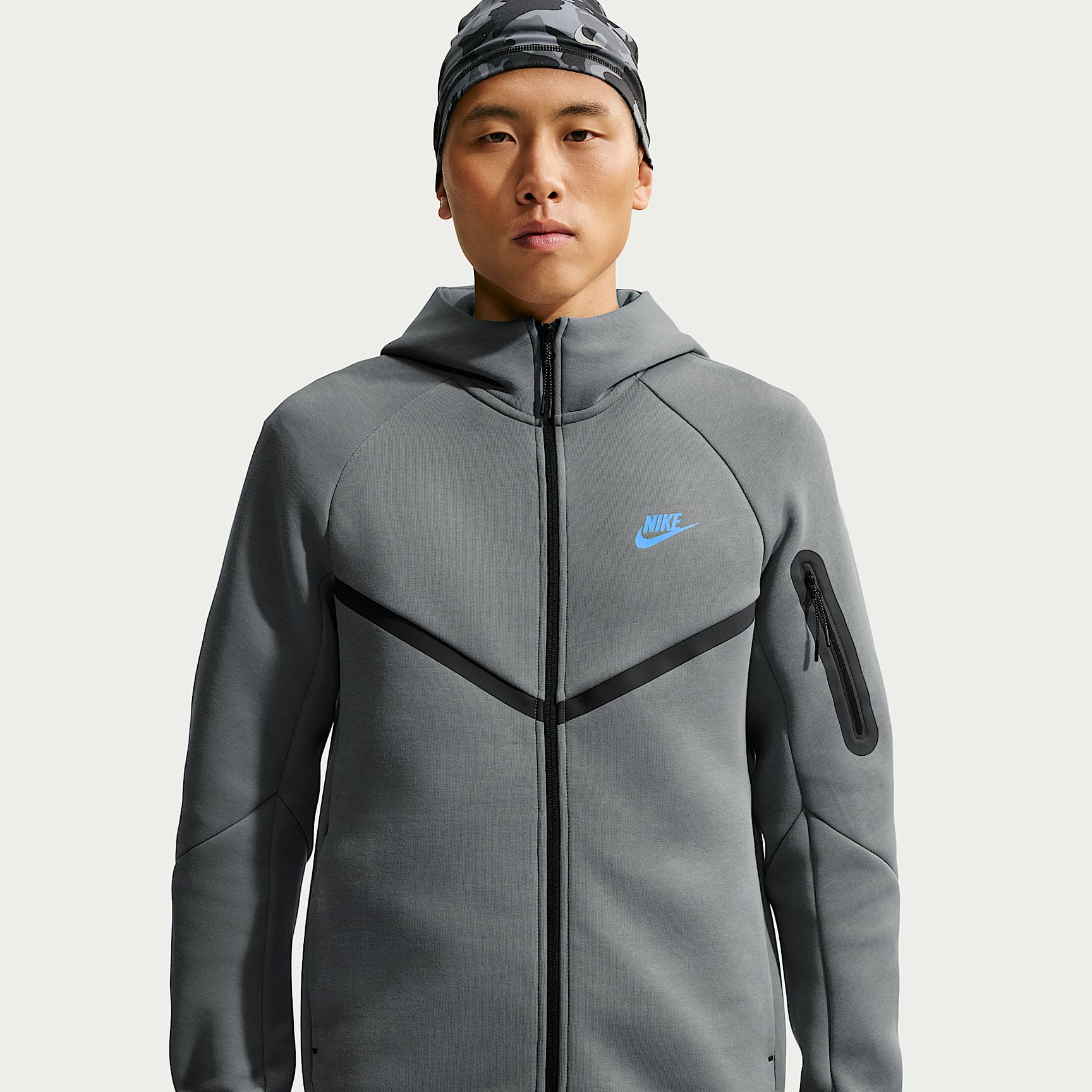 Nike Tech Men's Full-Zip Windrunner Hoodie. Nike JP